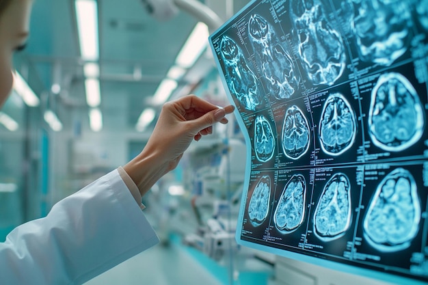 Close Shot of Doctors Procedure and Medical Care in Hospital or Clinic