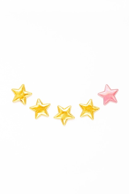 Close-up of christmas decoration against white background