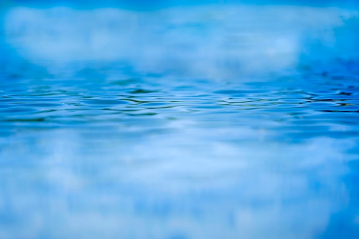 Bild close-up of rippled water