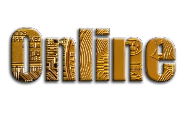 Close-up of text against white background