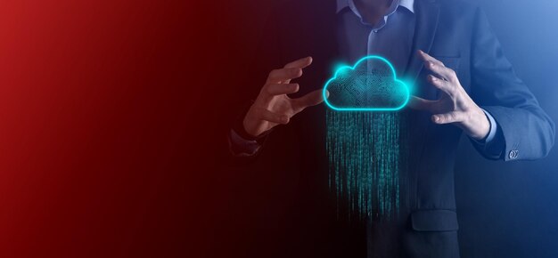 cloud computing conceptcloud for transfer datacloud computing big data center future infrastructure digital ai concept virtual hosting symbolicon upload downloadvirtual hosting symbol