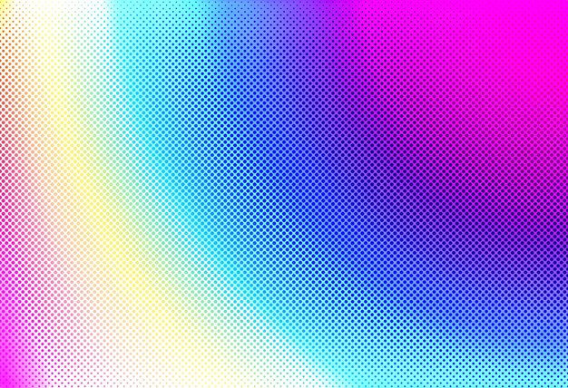 colorful background with a pattern of squares and the word
