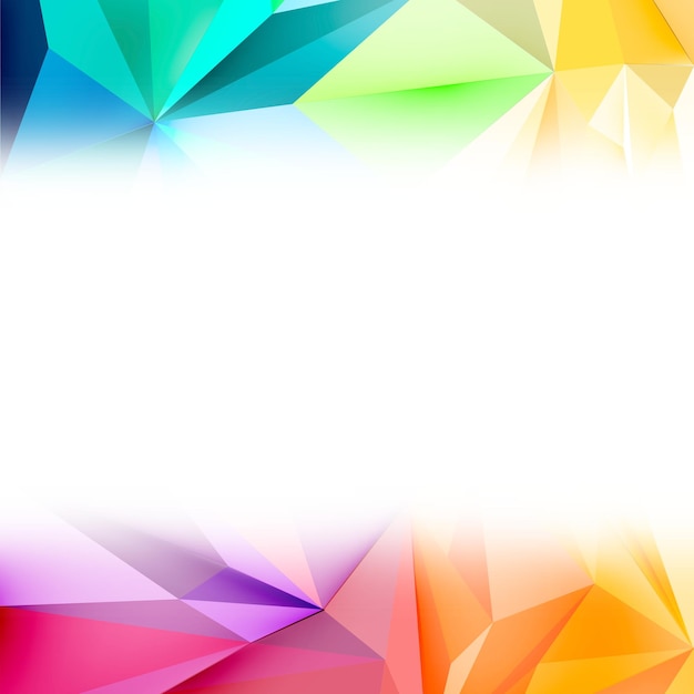 Colorful crystallized patterned background design element