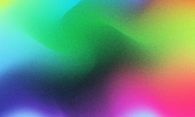 Colorful Grainy Blur Abstract Background Vivid Gradient with Soft Textured Transitions