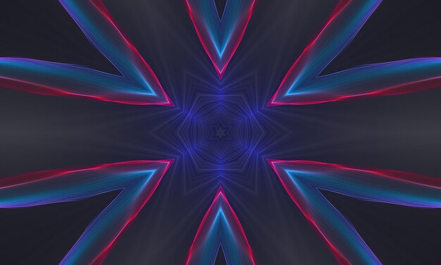 Colorful Line and Wave Background Geometric Banner Flyer Template Wallpaper Texture