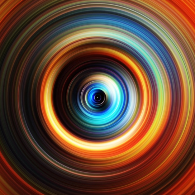 colorful radial motion effect abstract rounded background color curves and sphere multi color gradient rings and circles wallpaper colored texture backdrop and banner