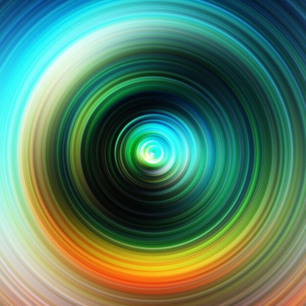colorful radial motion effect abstract rounded background color curves and sphere multi color gradient rings and circles wallpaper colored texture backdrop and banner