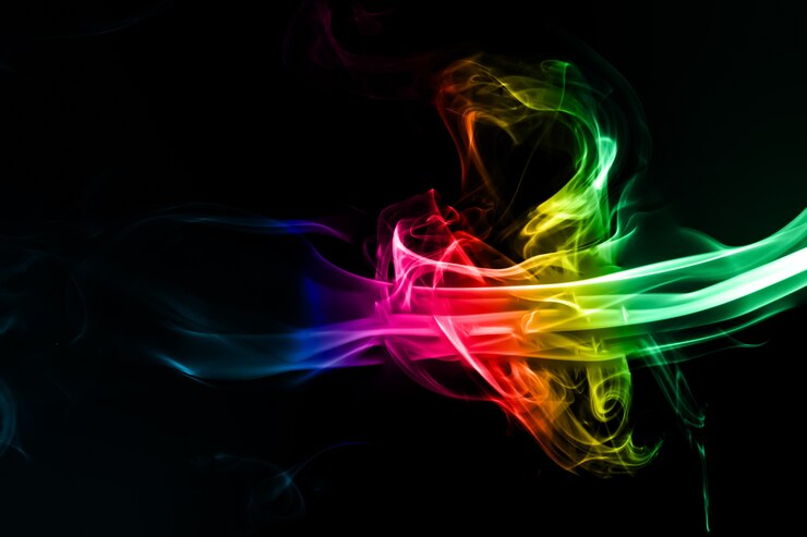 Bild colorful smoke