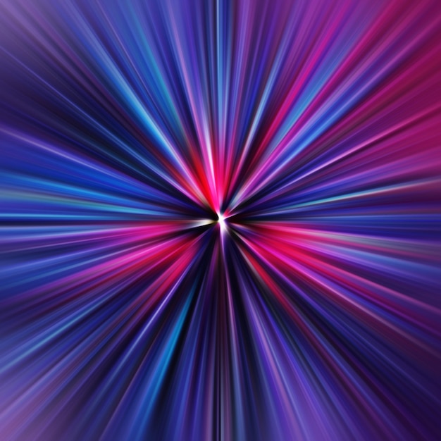 colorful zoom motion effect abstract background