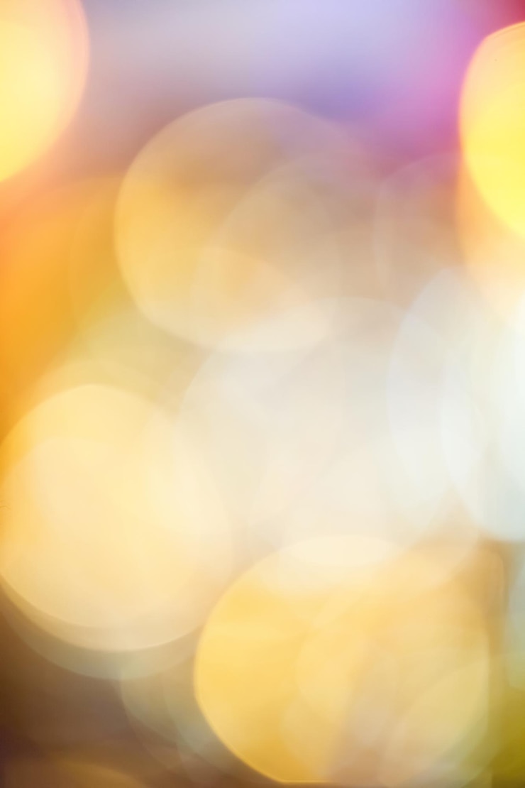 Bild colourful lights bokeh background
