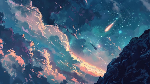 comet wallpaper