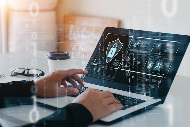 concept of cyber security information security and encryption secure access to users personal information secure internet access cybersecurityx9xd