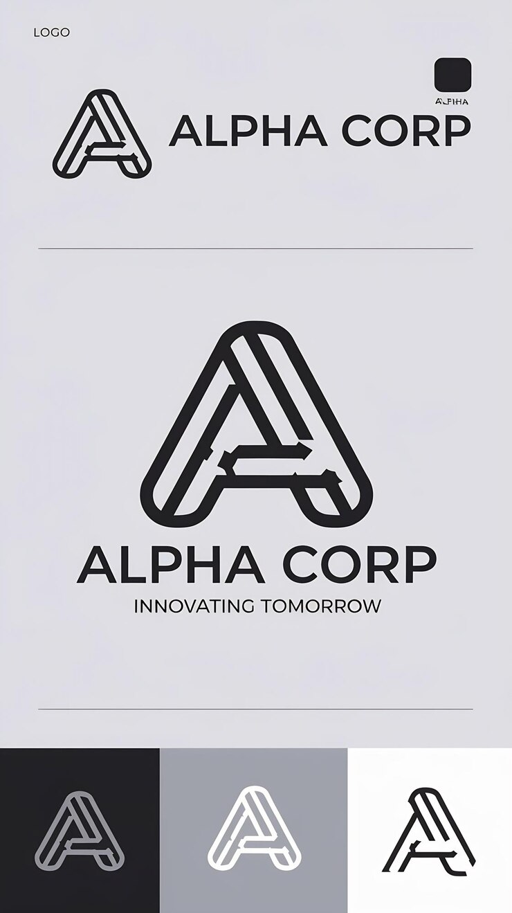 Bild corporate identity design template