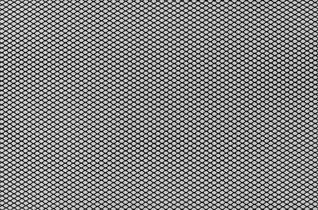 Creative hole net grate on gray background