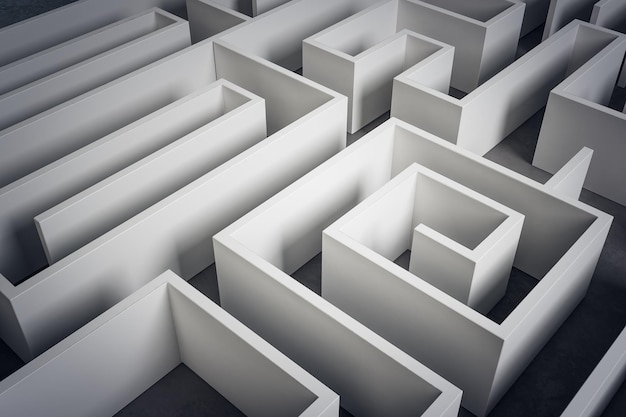 Creative labyrinth wallpaper