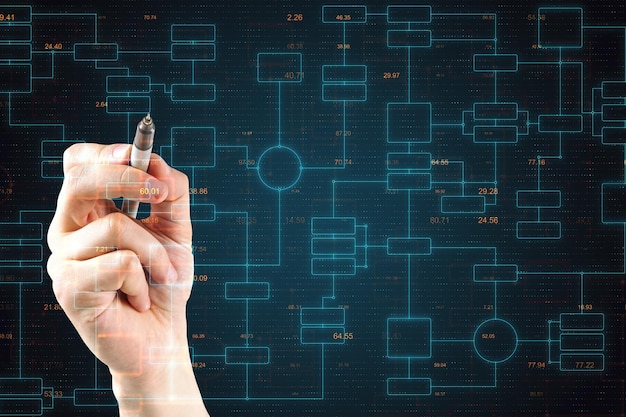 Cryptocurrency and cryptocurrency concept