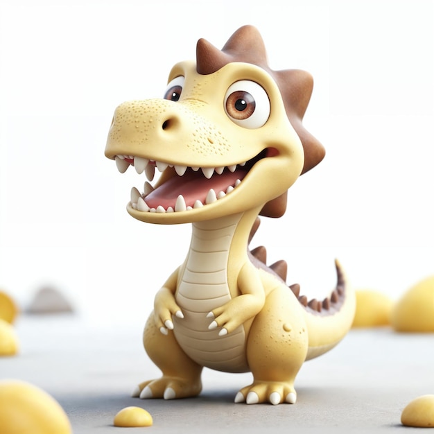 Cute Cartoon Dinosaur