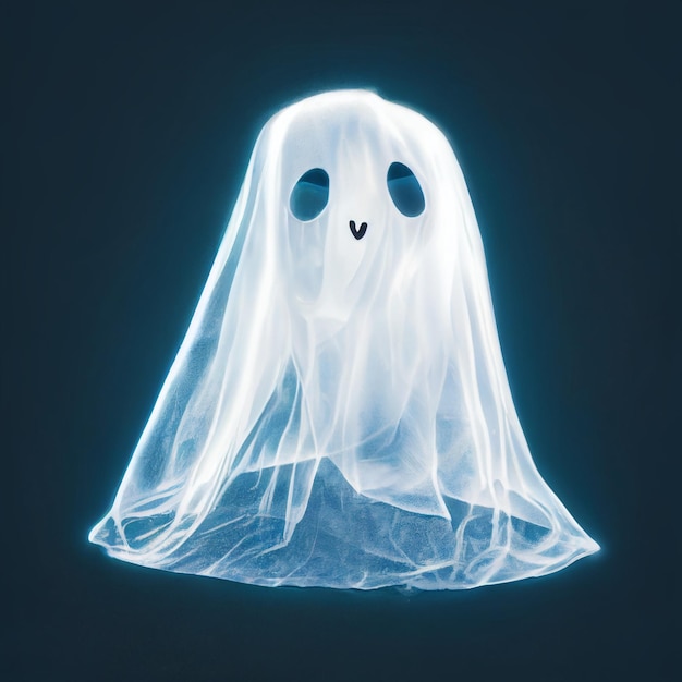 cute ghost illustration
