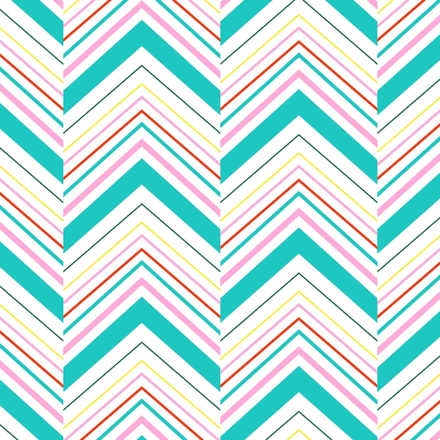 Cute png transparent background teal zigzag pattern creative design