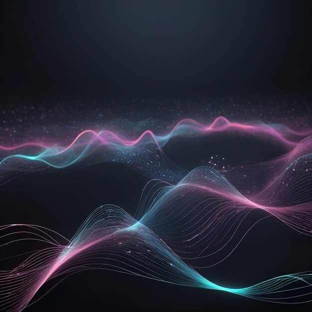 Cyber Data Flow Blockchain AI-netværk Digitale bølgerCyber Data Flow Blockchain AI-netværk Digitale bølger