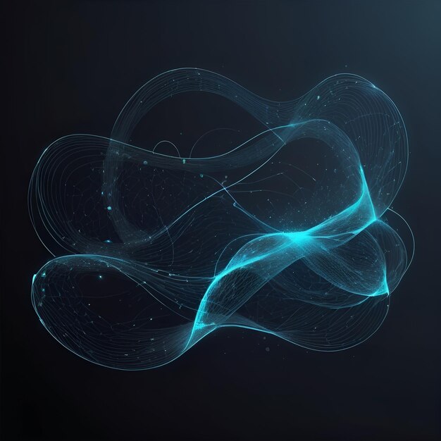 Cyber Data Flow Blockchain AI-netværk Digitale bølgerCyber Data Flow Blockchain AI-netværk Digitale bølger