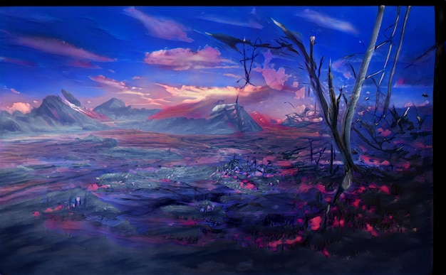 dark scene backgrounds scary