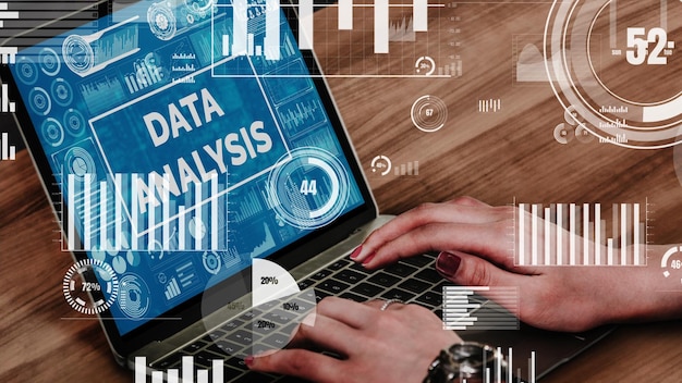 Dataanalyse til forretning og finans konceptuelt