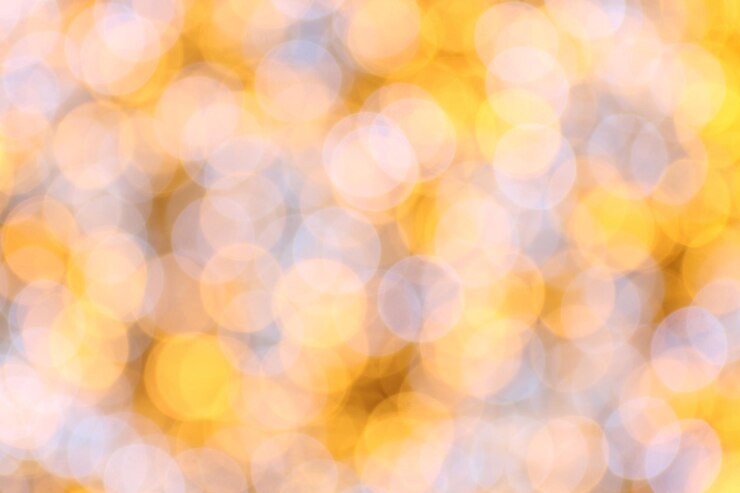 Bild defocused image of illuminated lighting equipment