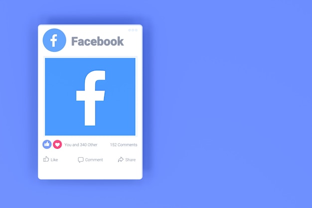 Design af Facebook-opslag og Facebook-reaktioner