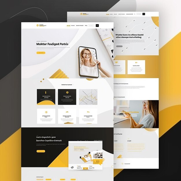 Design professionelt website-layout til virksomhed, der specialiserer sig i guld- og kryptovalutahandel