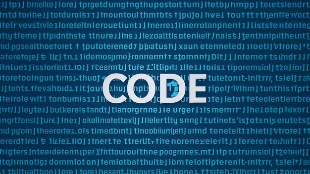 Desktop source code and wallpaper by computer language with coding and programming