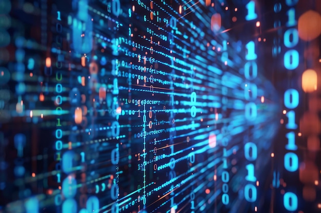 Digital transformation concept System engineering Binary code Programming ar 32 Job ID 6d7abc1b04c649b19d044c96ae34282e