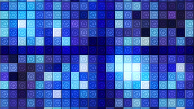 Disco background with shimmering squares and dots motion colorful shimmering squares in retro disco