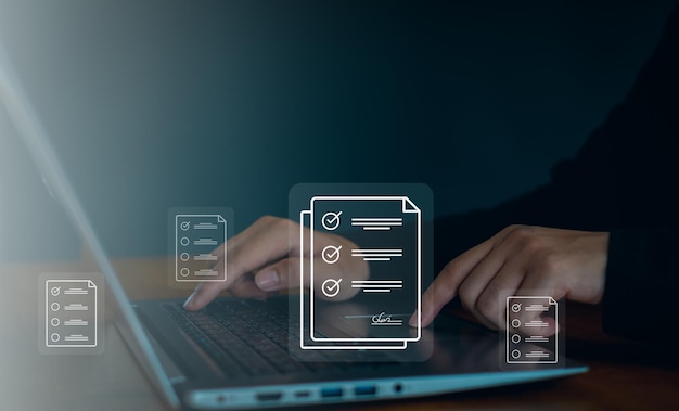 Document Management System online documentation database and process automation to efficiently manage files knowledge and documentation in enterprise Corporate business technology