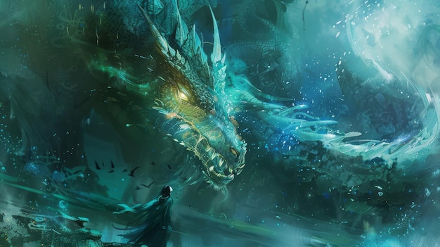dragon shaman floating by magic ultra