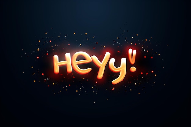 dynamic greeting a versatile and editable psd text effect ar 32