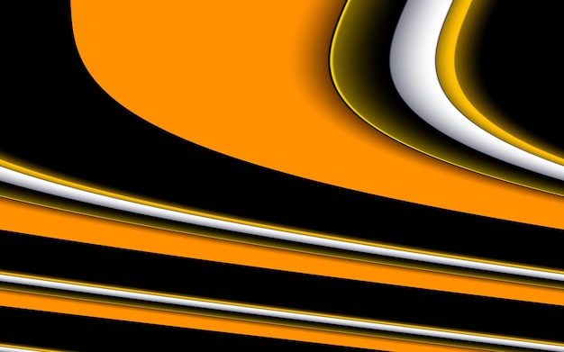 Dynamisk orange gradient abstrakt baggrund