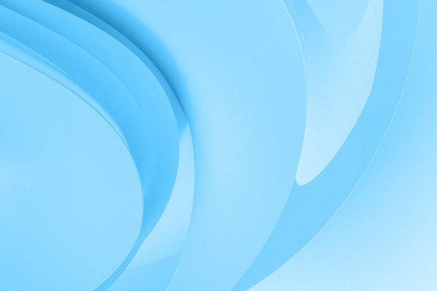 Elegant Picton Blue Curve-baggrund til moderne designs