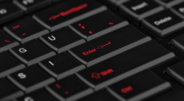 Enter keyboard
