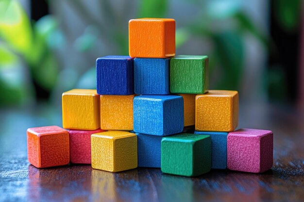 exploring child education and development through colorful building blocks a guide to learning pl