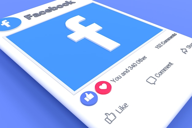 Facebook post screen and reactions