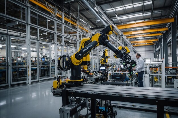 Factory Automation with Collaborative Robotics and Human Workers