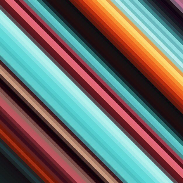 Farverig stribet abstrakt baggrund Bevægelseseffekt Farvede linjer Farvet fibertekstur baggrund og banner Flerfarvet gradientmønster og tekstureret wallpaper