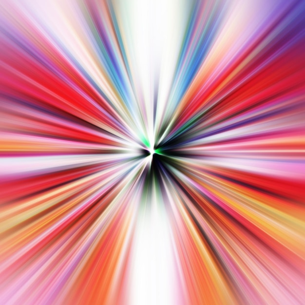 Farverig zoom bevægelseseffekt Abstrakt baggrund Farvede linjer Farvet tekstur baggrund og banner Flerfarvet gradient mønster og tekstureret wallpaper