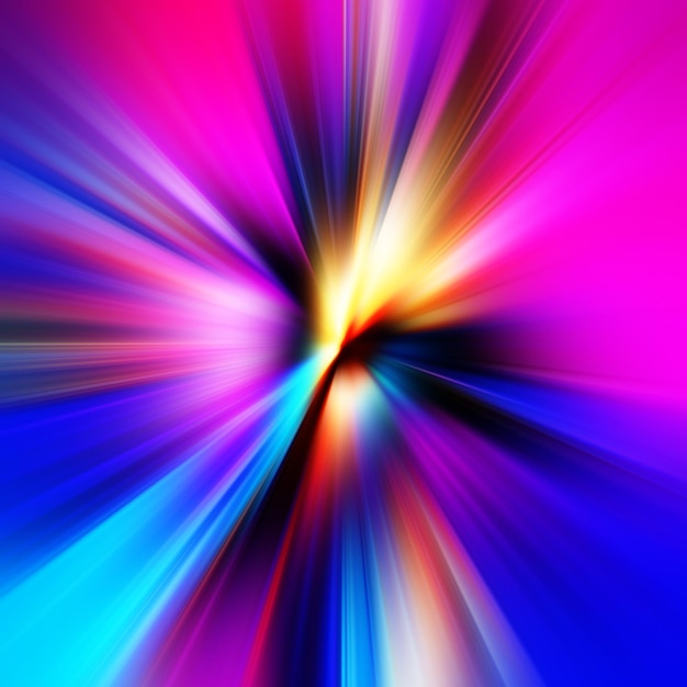 Farverig zoom bevægelseseffekt Abstrakt baggrund Farvede linjer Farvet tekstur baggrund og banner Flerfarvet gradient mønster og tekstureret wallpaper