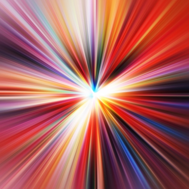 Farverig zoom bevægelseseffekt Abstrakt baggrund Farvede linjer Farvet tekstur baggrund og banner Flerfarvet gradient mønster og tekstureret wallpaper