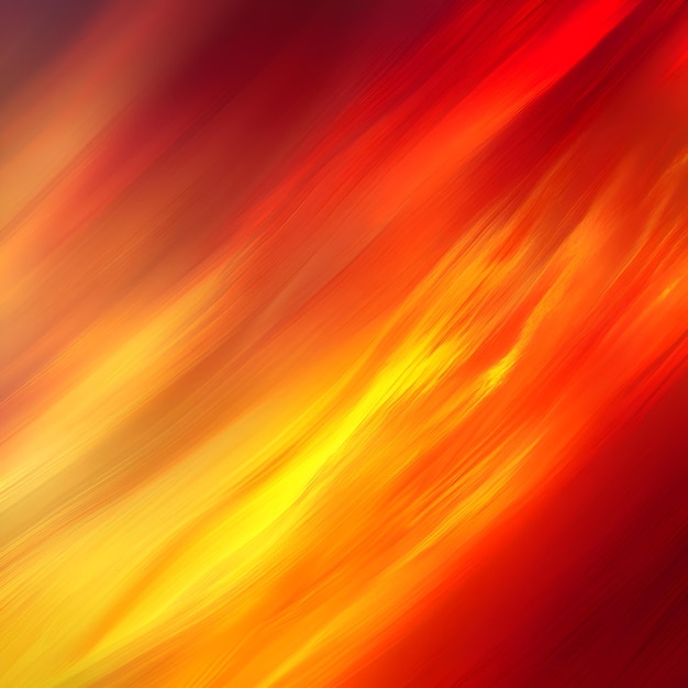 Fiery Red and Orange Abstract Background with Dynamic Blurred Motion Trails and Gradient Patterns
