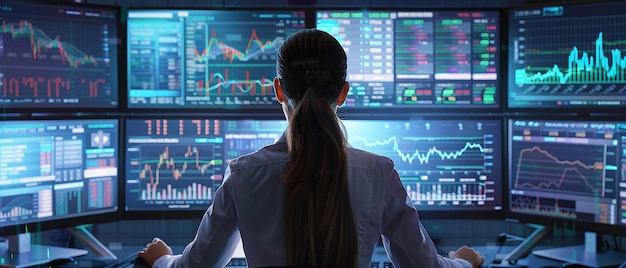 fintech analyst evaluating financial trends