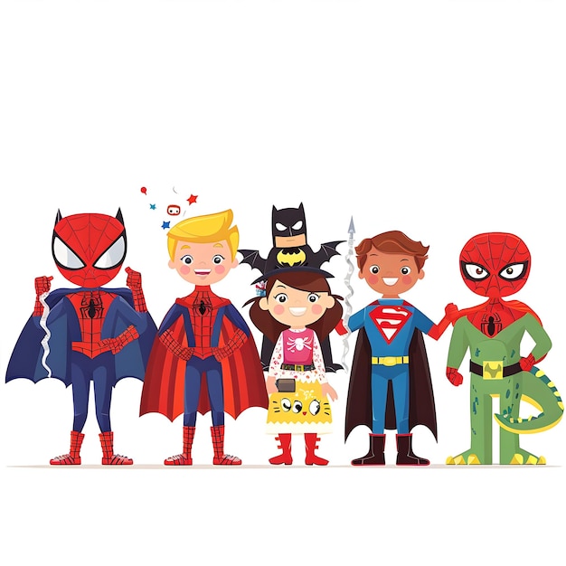 Flat childrens day background illustration for design children s day greeting