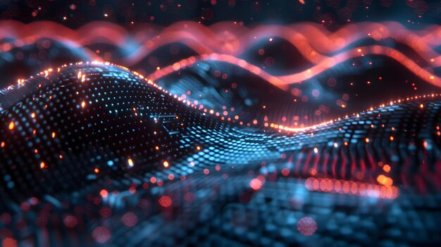 Flydende, glat, abstrakt metallisk form baggrund 3D-rendering Abstrakt levende baggrund